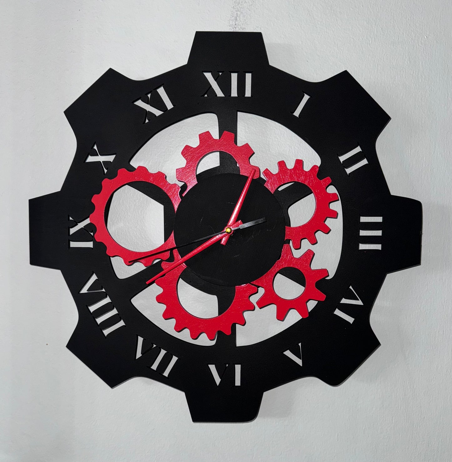 Bespoke Laser Cut Wall Clock