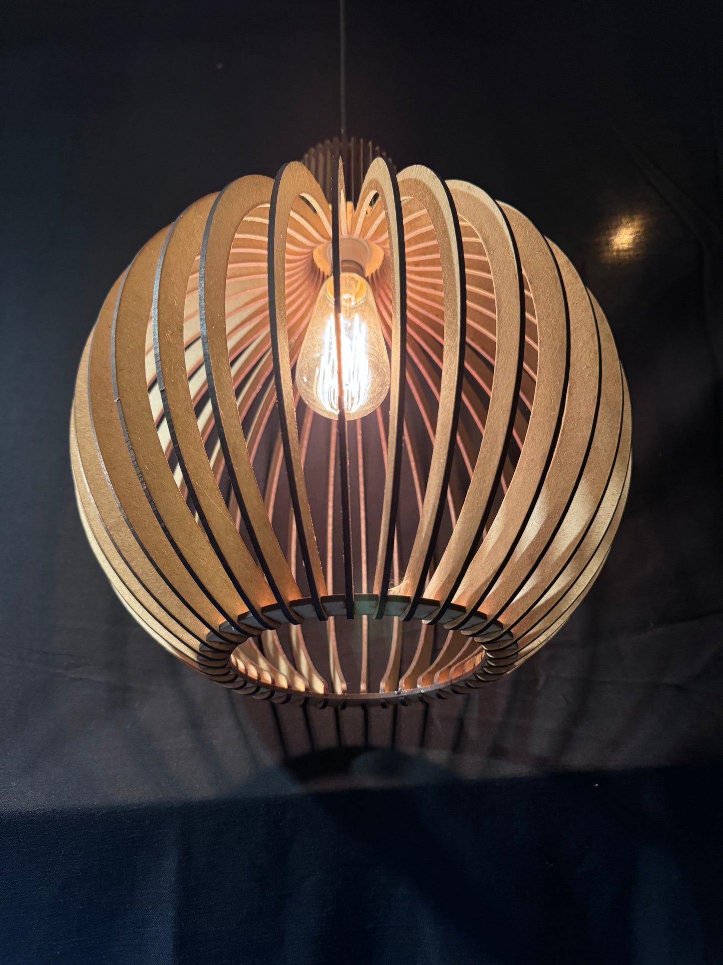 Large Light Fitting - Laser cut MDF