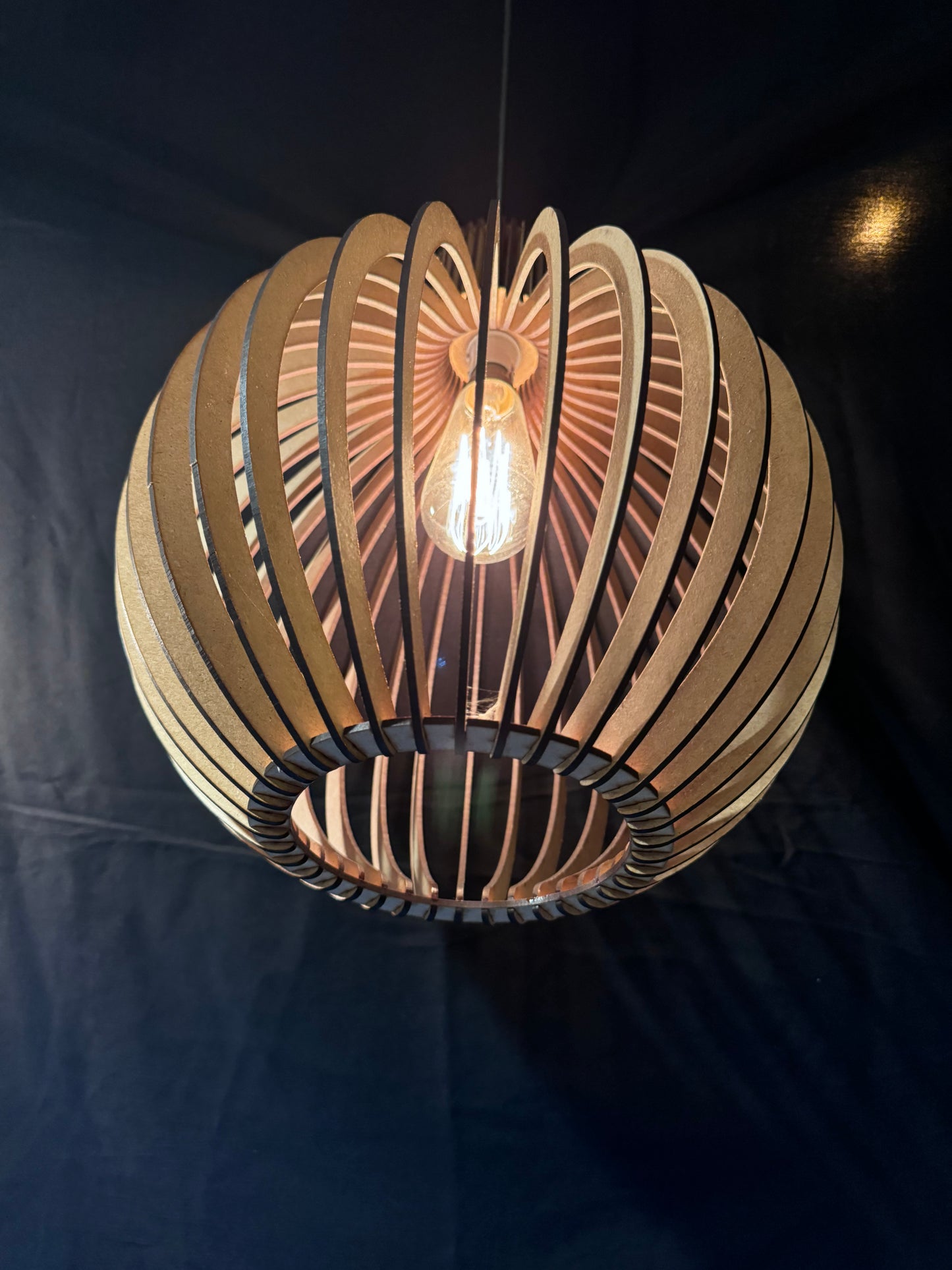 Large Light Fitting - Laser cut MDF