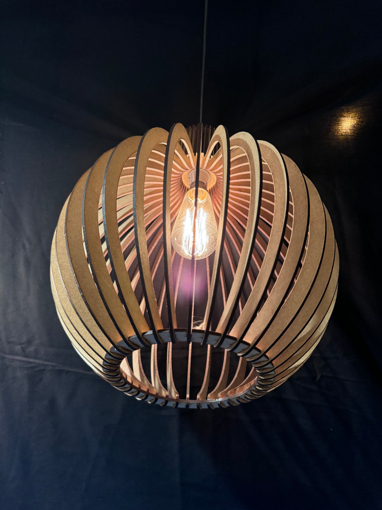 Large Light Fitting - Laser cut MDF