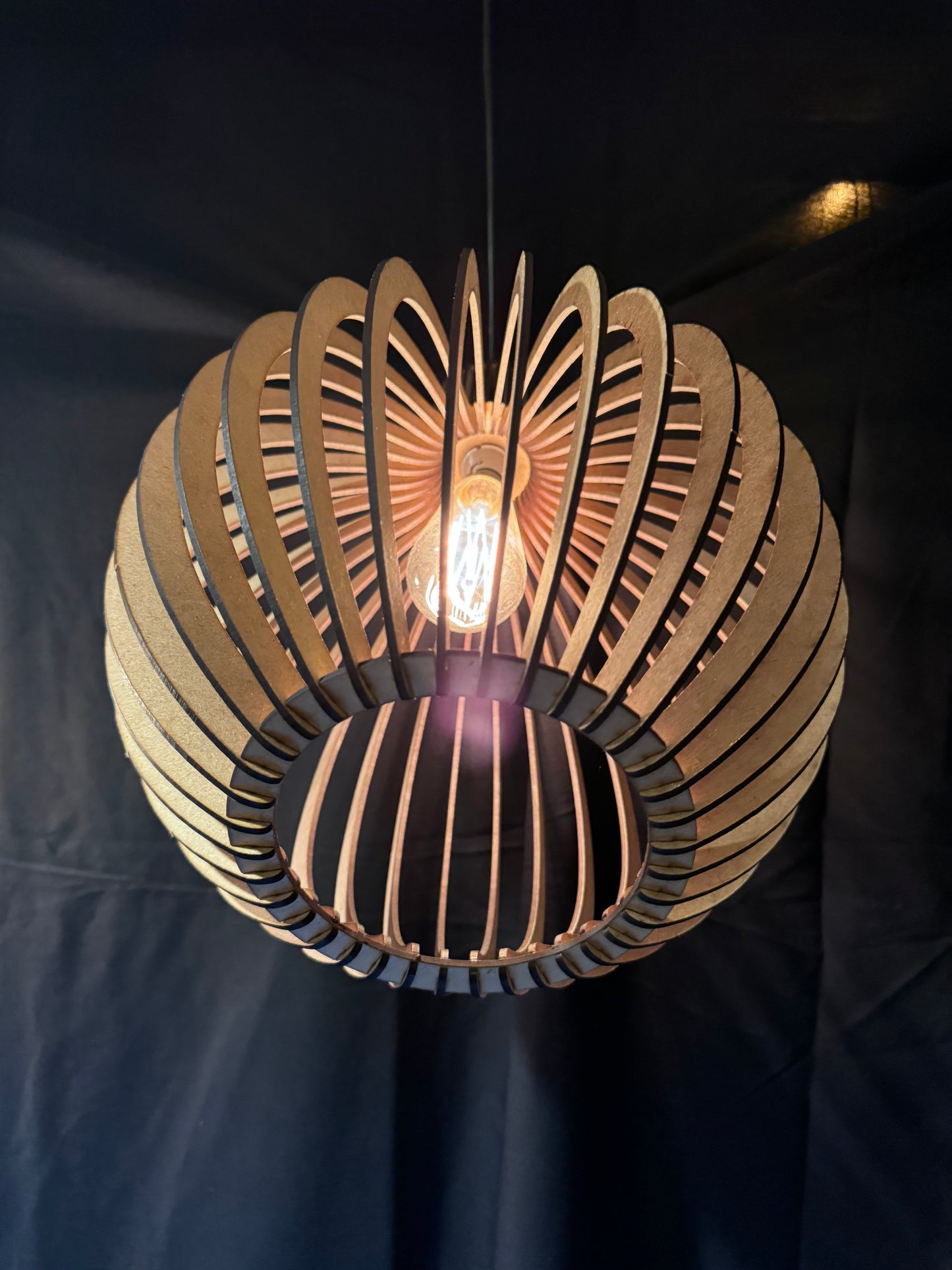 Large Light Fitting - Laser cut MDF