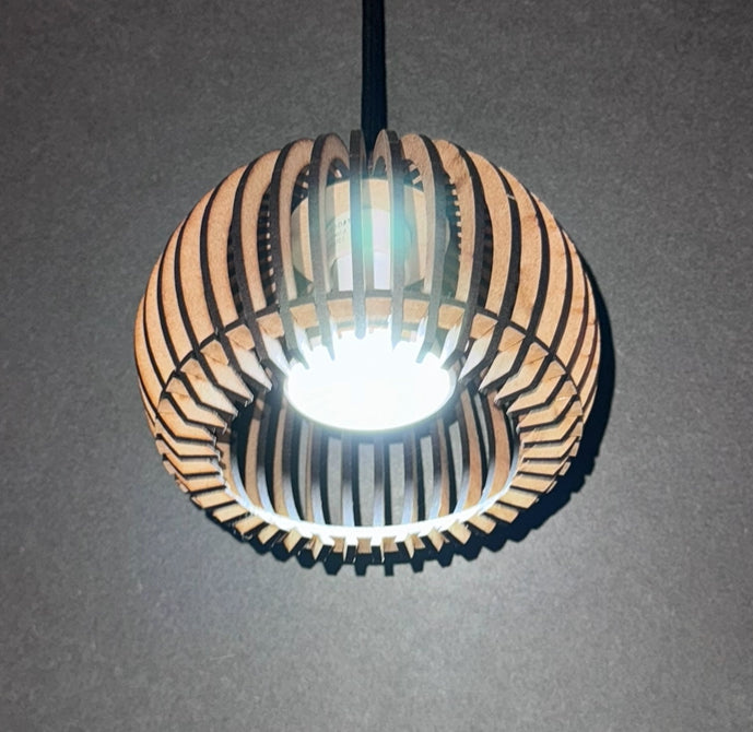 Downlight Light Fitting - Laser cut MDF