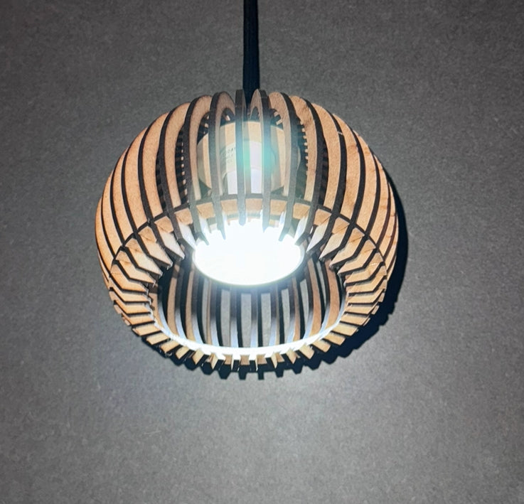 Downlight Light Fitting - Laser cut MDF