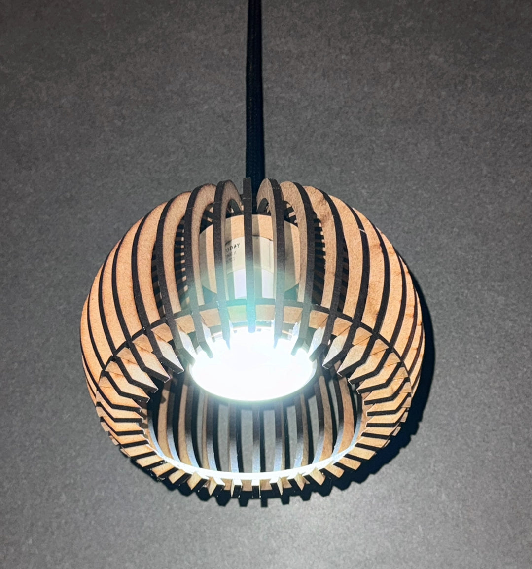 Downlight Light Fitting - Laser cut MDF