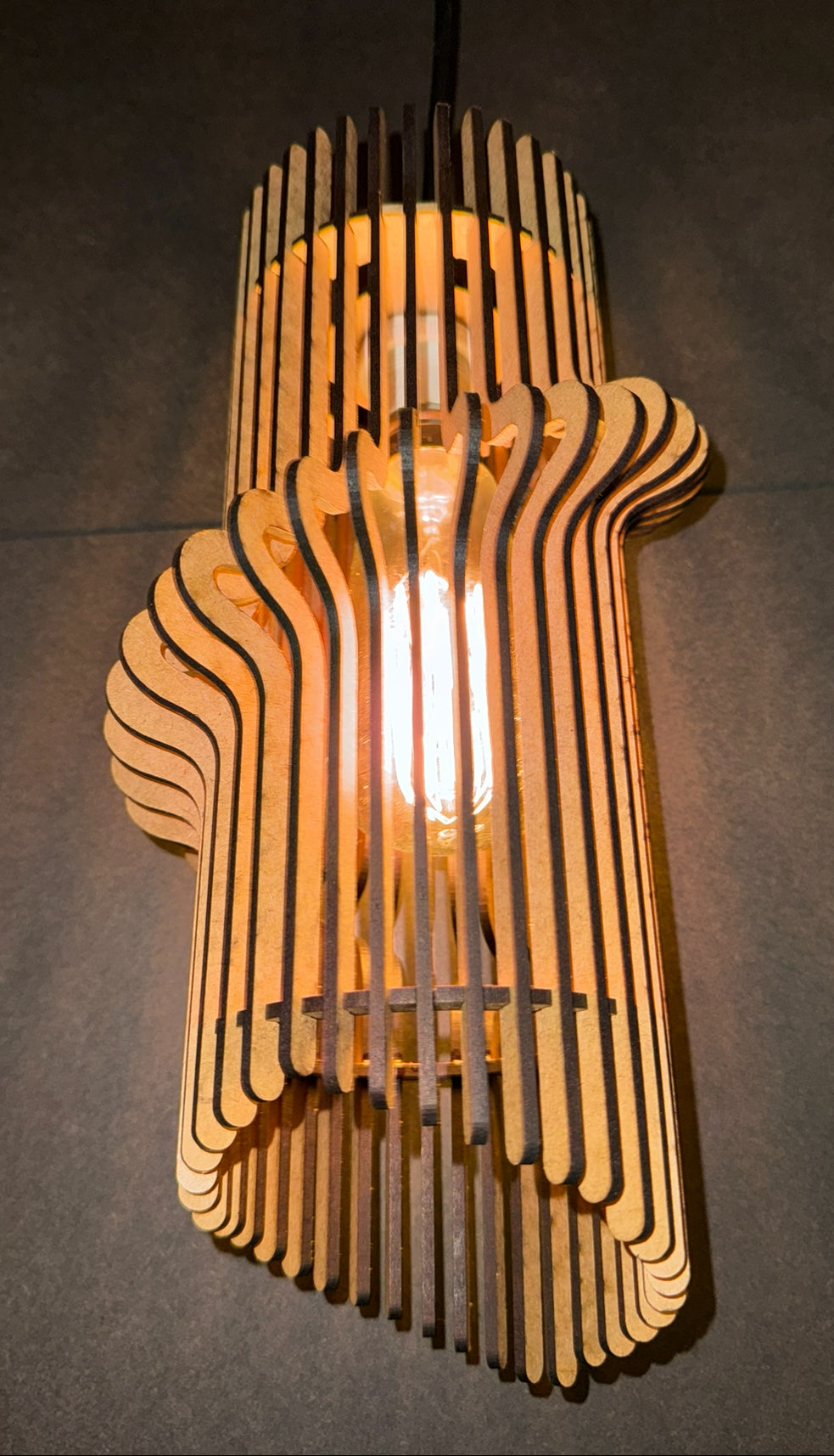 Swirl Light Fitting