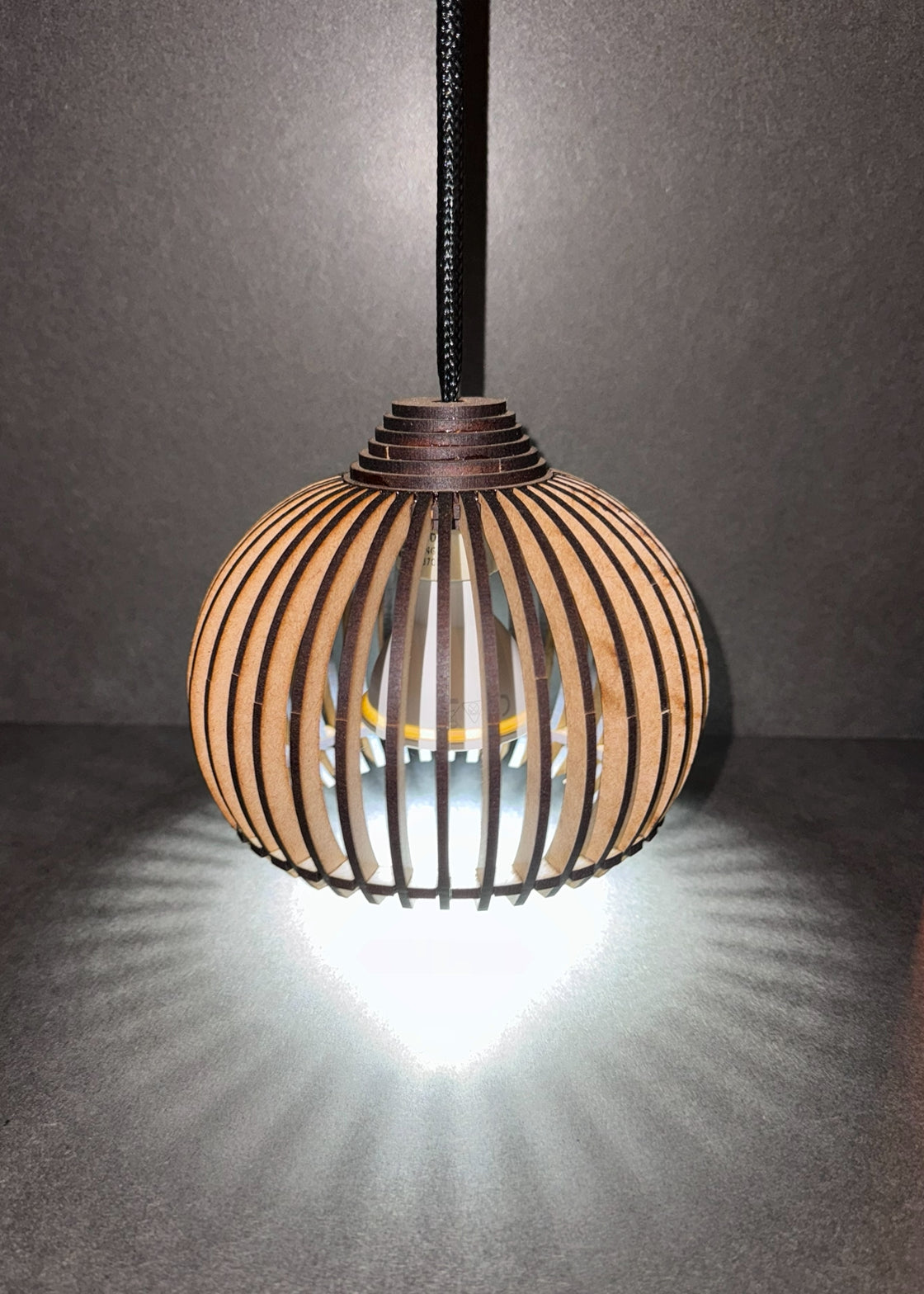 Downlight Light Fitting - Laser cut MDF