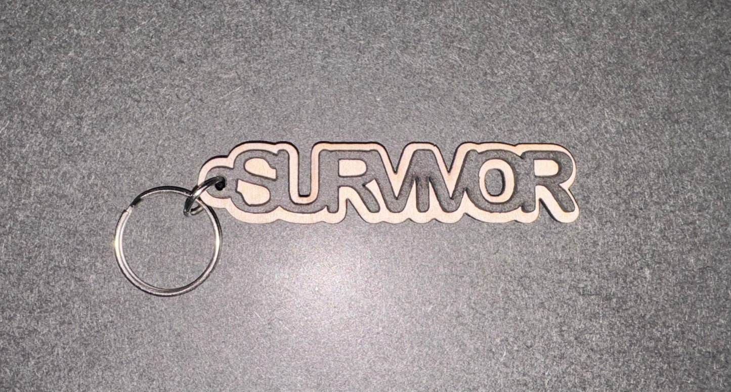 This style custom keyring can be made to say whatever you want up to 12 characters. get one for yourself or a friend or buy larger quantities for a promotion or corporate gifts. After placing your order we will make contact with you to discuss details.

By buying from us you are supporting men in recovery helping other men off the streets and into recovery. Please support us to support others.